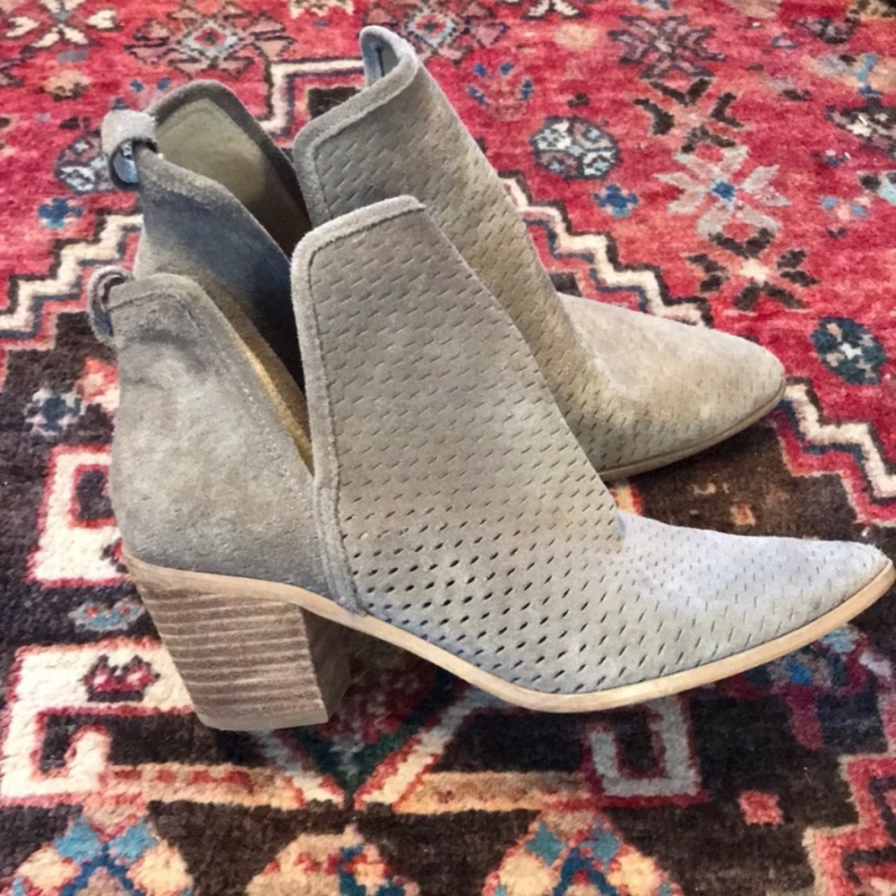 Lucky Brand Suede Booties